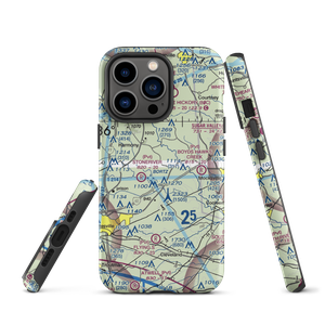 Schneider Haven Airstrip (NC75) VFR Sectional  Tough iPhone Case