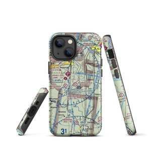 Schrock Airport (4OR4) VFR Sectional  Tough iPhone Case