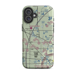 Schroeder Private Airport (38ND) VFR Sectional  Tough iPhone Case