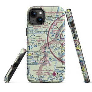 Schroeder Private Airport (7II3) VFR Sectional  Tough iPhone Case