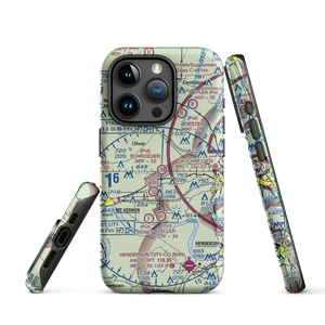 Schroeder Private Airport (7II3) VFR Sectional  Tough iPhone Case