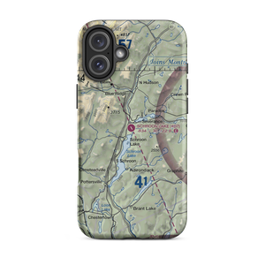 Schroon Lake Airport (4B7) VFR Sectional  Tough iPhone Case