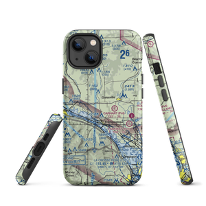 Schubert Airstrip (40WI) VFR Sectional  Tough iPhone Case