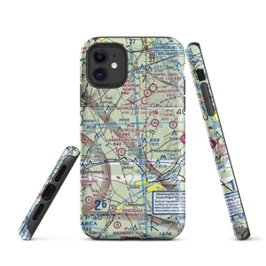 Schulteis Field (71PN) VFR Sectional  Tough iPhone Case