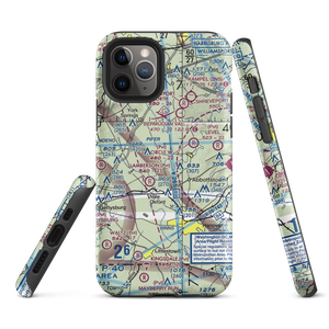 Schulteis Field (71PN) VFR Sectional  Tough iPhone Case