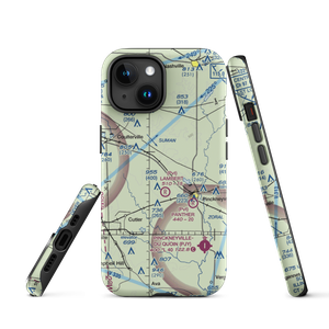Schumaier Restricted Landing Area (01LL) VFR Sectional  Tough iPhone Case