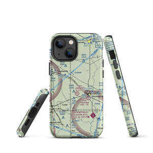 Schumaier Restricted Landing Area (01LL) VFR Sectional  Tough iPhone Case