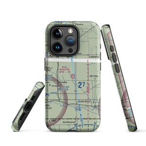 Schutte Airport (NE01) VFR Sectional  Tough iPhone Case