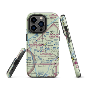 Schuy-Rush Airport (5K4) VFR Sectional  Tough iPhone Case