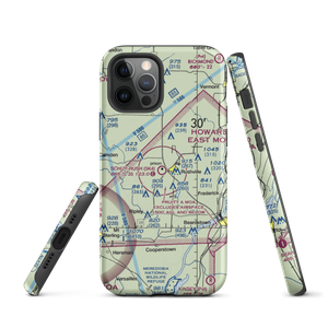 Schuy-Rush Airport (5K4) VFR Sectional  Tough iPhone Case