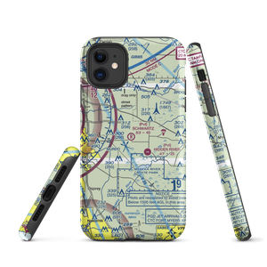 Schwartz Farms Inc Airport (4FL8) VFR Sectional  Tough iPhone Case