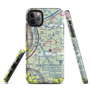 Schwartz Farms Inc Airport (4FL8) VFR Sectional  Tough iPhone Case