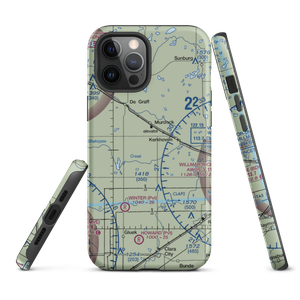 Schwenk Airport (MY19) VFR Sectional  Tough iPhone Case