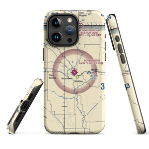 Scobey Airport (9S2) VFR Sectional  Tough iPhone Case