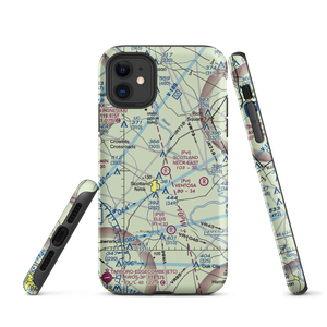 Scotland Neck East Airport (2NC7) VFR Sectional  Tough iPhone Case