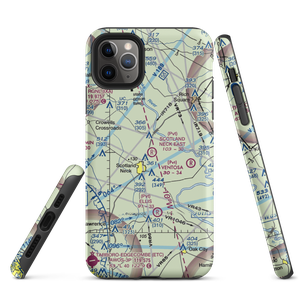 Scotland Neck East Airport (2NC7) VFR Sectional  Tough iPhone Case