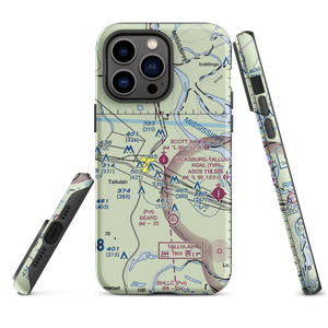 Scott Airport (M80) VFR Sectional  Tough iPhone Case