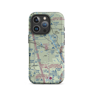 Scott Airstrip (07MI) VFR Sectional  Tough iPhone Case