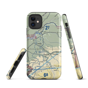 Scott Seed Farm Airport (85WA) VFR Sectional  Tough iPhone Case