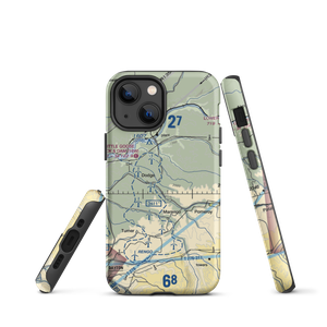 Scott Seed Farm Airport (85WA) VFR Sectional  Tough iPhone Case