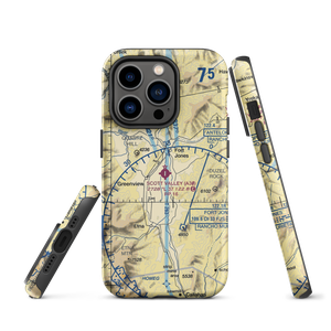 Scott Valley Airport (A30) VFR Sectional  Tough iPhone Case