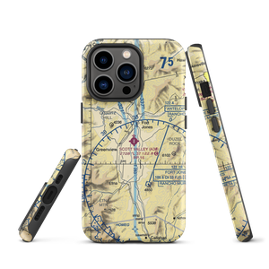 Scott Valley Airport (A30) VFR Sectional  Tough iPhone Case