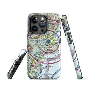 Scottow Bog Flightpark Ultralightport (ME66) VFR Sectional  Tough iPhone Case