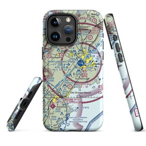 Scottow Bog Flightpark Ultralightport (ME66) VFR Sectional  Tough iPhone Case