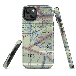 Scotts Airport (0AK0) VFR Sectional  Tough iPhone Case