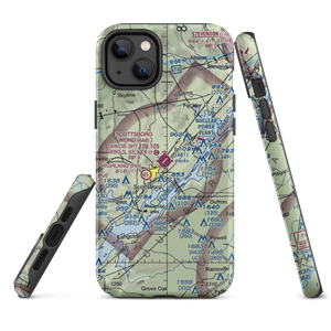 Scottsboro Municipal Word Field (4A6) VFR Sectional  Tough iPhone Case