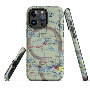 Scribner State Airport (SCB) VFR Sectional  Tough iPhone Case