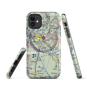 Scudder Airport (4AR9) VFR Sectional  Tough iPhone Case