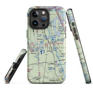 Sean D Sheldon Memorial Airfield (23MU) VFR Sectional  Tough iPhone Case