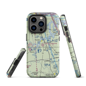 Sean D Sheldon Memorial Airfield (3MO) VFR Sectional  Tough iPhone Case