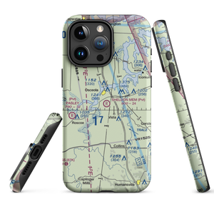 Sean D Sheldon Memorial Airfield (3MO) VFR Sectional  Tough iPhone Case