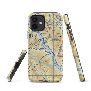 Seaplane Landing Area Seaplane Base (WA13) VFR Sectional  Tough iPhone Case