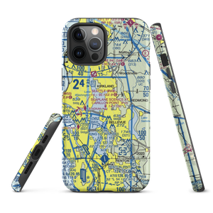 Seaplane Scenics at Carillon Point Seaplane Base (WA32) VFR Sectional  Tough iPhone Case