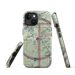 Searcy County Airport (4A5) VFR Sectional  Tough iPhone Case