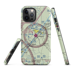 Searcy Municipal Airport (SRC) VFR Sectional  Tough iPhone Case