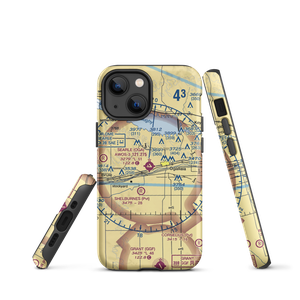 Searle Field (OGA) VFR Sectional  Tough iPhone Case