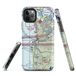 Seaside Municipal Airport (56S) VFR Sectional  Tough iPhone Case