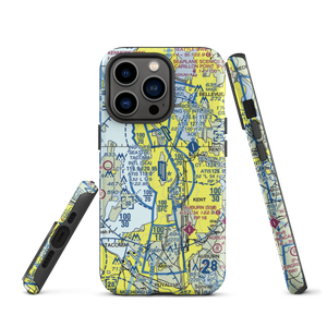 Seattle Tacoma International Airport (SEA) VFR Sectional  Tough iPhone Case