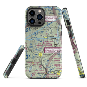 Seavair's Landing Seaplane Base (08CT) VFR Sectional  Tough iPhone Case