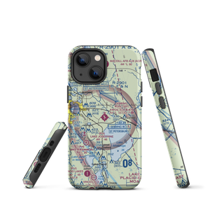 Sebring Regional Airport (SEF) VFR Sectional  Tough iPhone Case