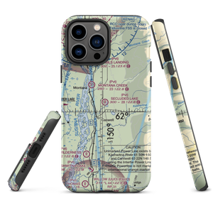 Secluded Lake Airport (49AK) VFR Sectional  Tough iPhone Case