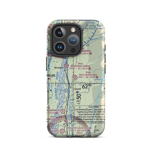 Secluded Lake Airport (49AK) VFR Sectional  Tough iPhone Case