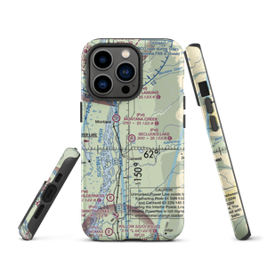 Secluded Lake Airport (49AK) VFR Sectional  Tough iPhone Case