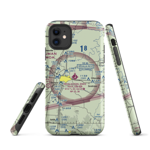 Sedalia Memorial Airport (DMO) VFR Sectional  Tough iPhone Case