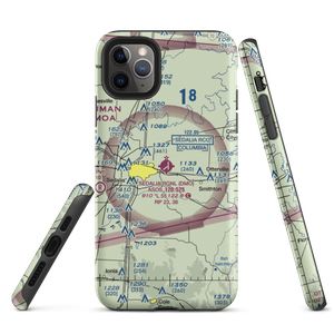 Sedalia Memorial Airport (DMO) VFR Sectional  Tough iPhone Case