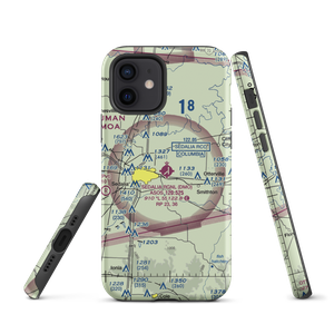 Sedalia Memorial Airport (DMO) VFR Sectional  Tough iPhone Case